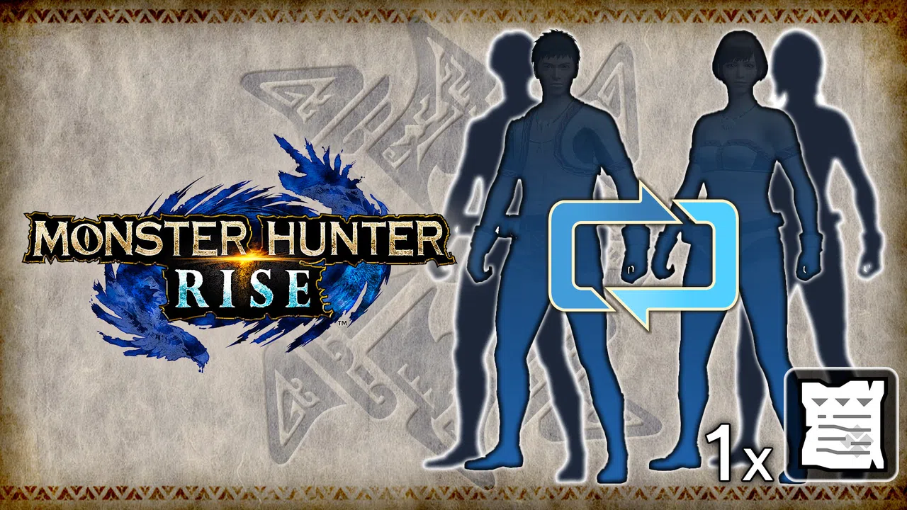 MONSTER HUNTER RISE - One Character Edit Voucher Screenshot 0