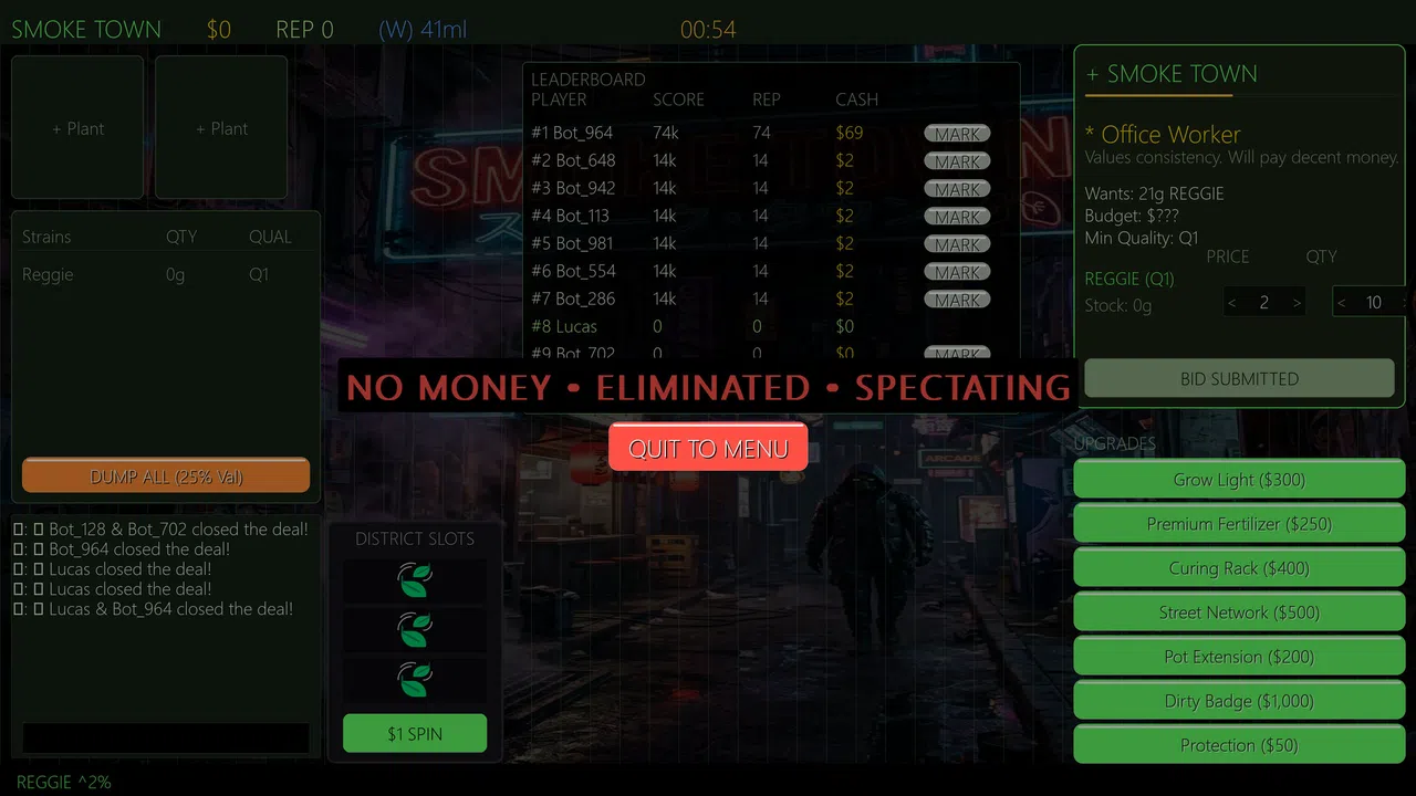 Smoke Town Screenshot 1