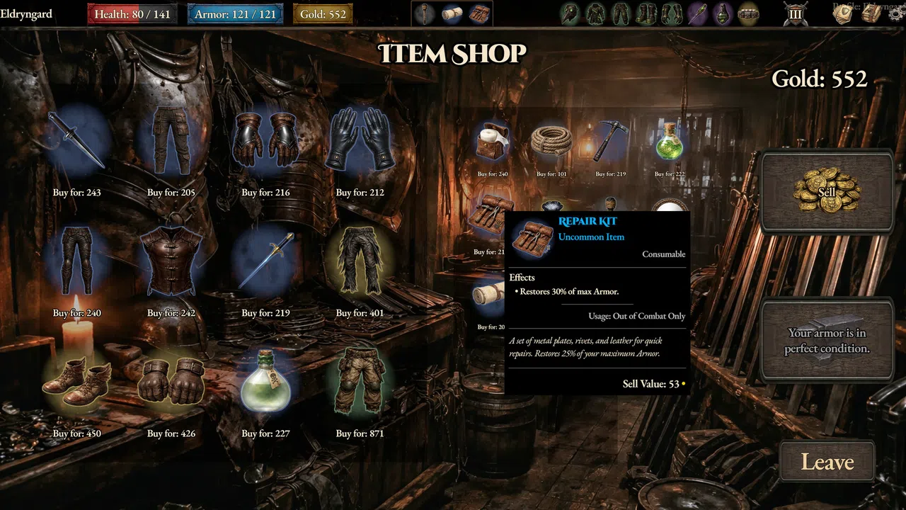 Scourge of Eldryngard Screenshot 9