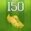 Golden boots icon