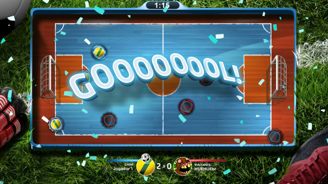 Super Button Soccer Screenshot 1