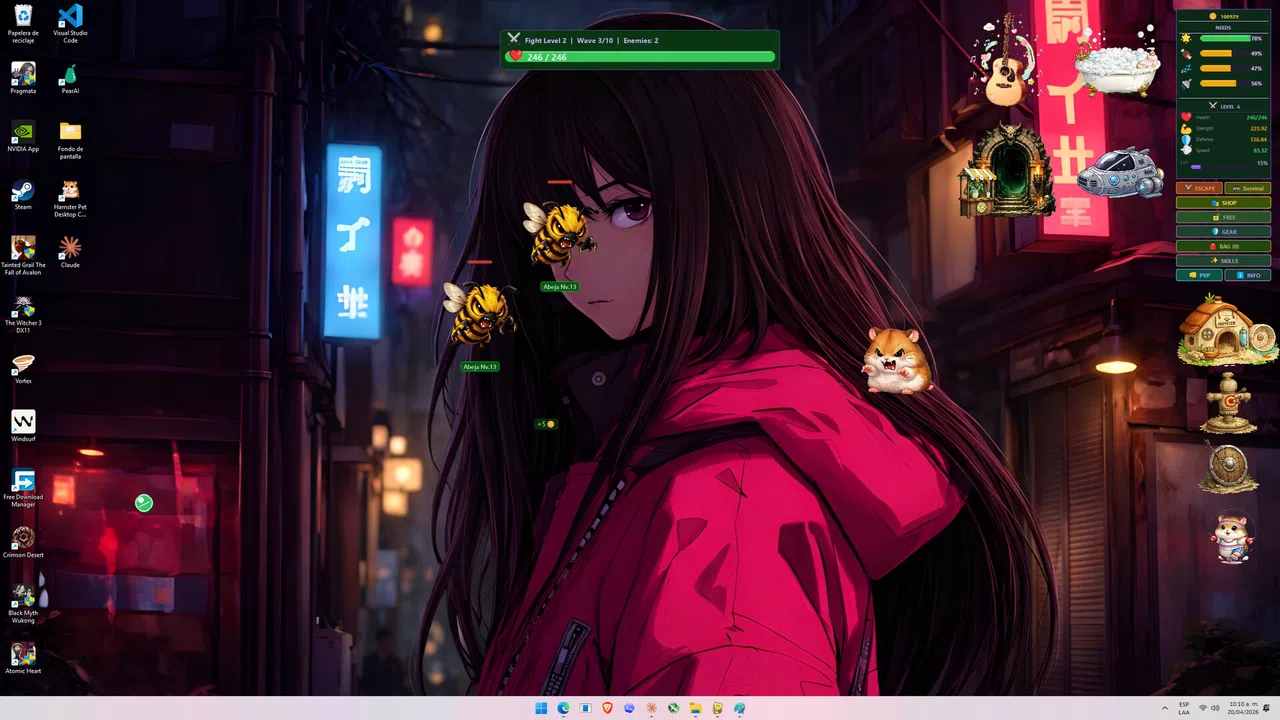 Hamster Pet: Desktop Companion Screenshot 4