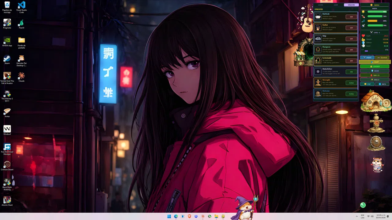 Hamster Pet: Desktop Companion Screenshot 0