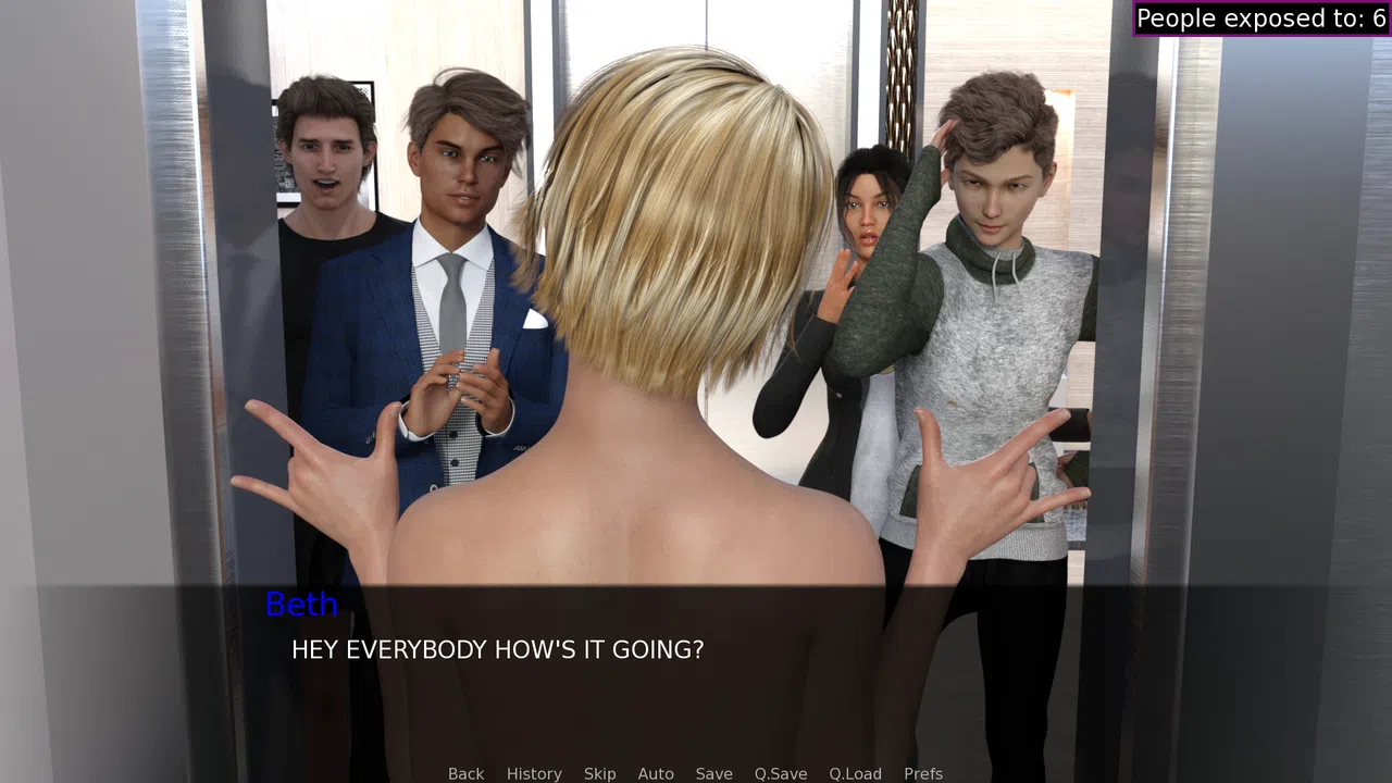 Beth the Exhibitionist Screenshot 0