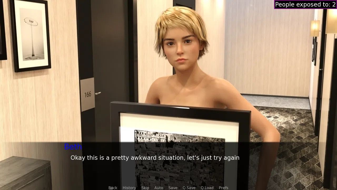 Beth the Exhibitionist Screenshot 1