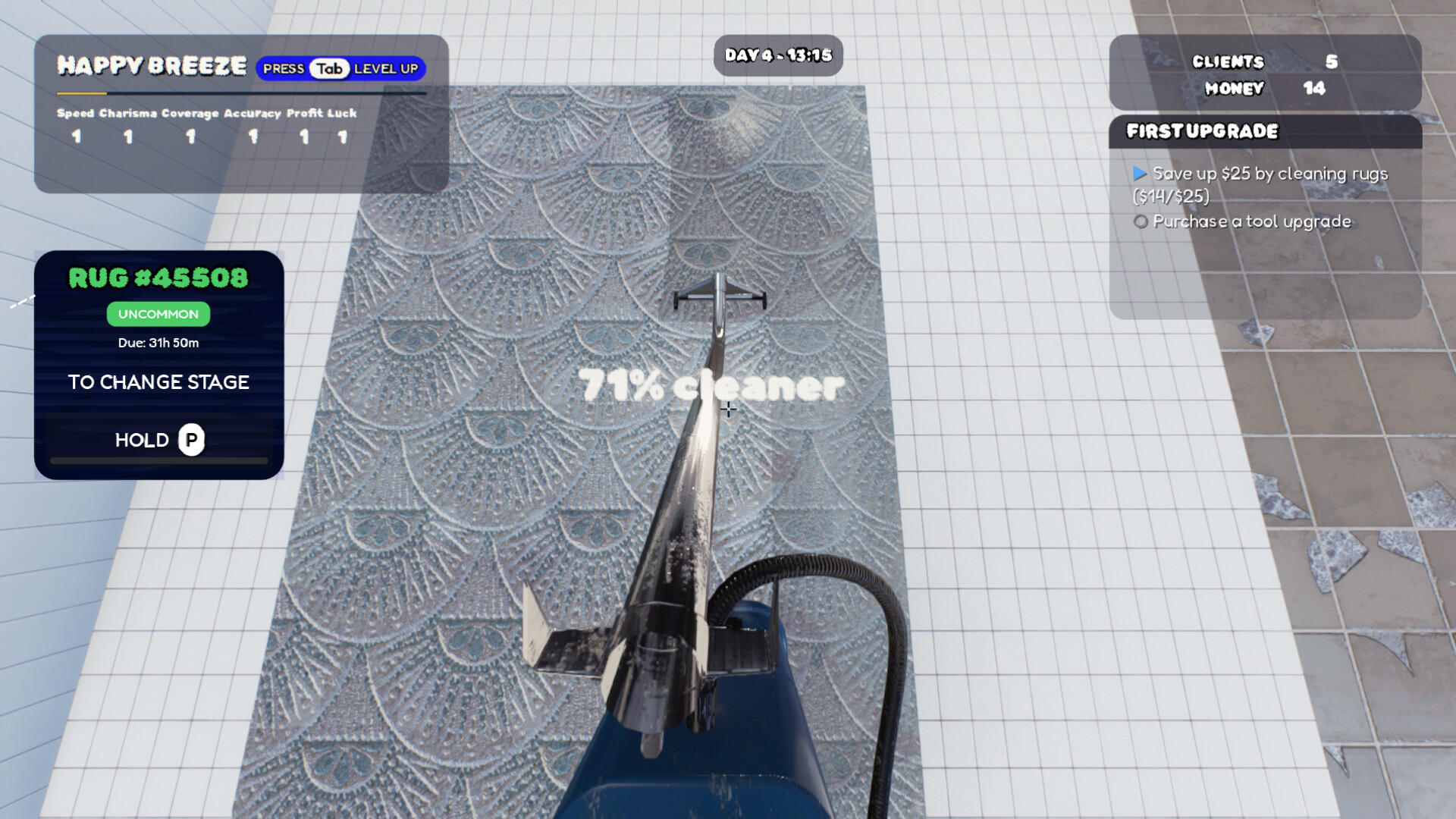 Rug Cleaning Simulator Demo Screenshot 1