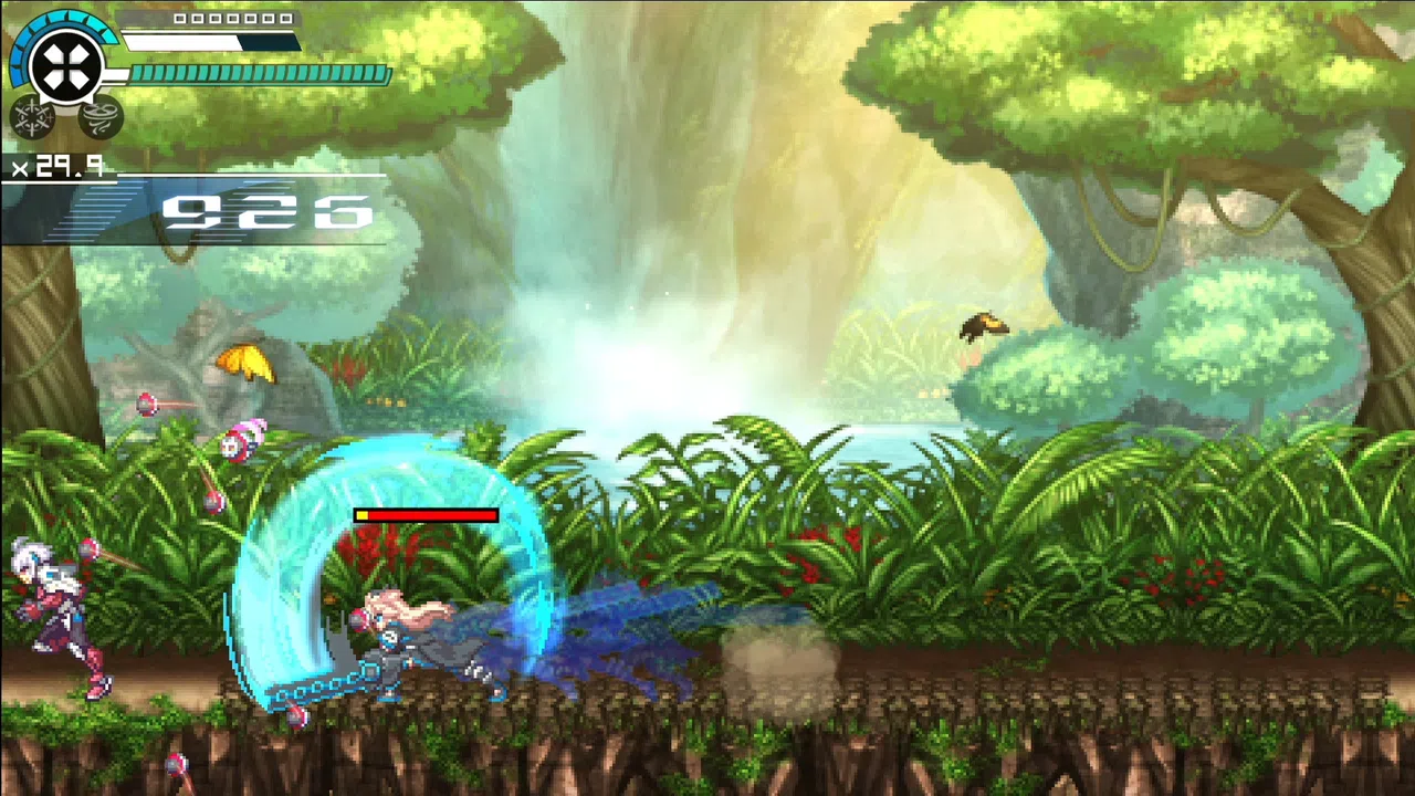 Gunvolt Chronicles: Luminous Avenger iX 2 - Special DLC boss "Kohaku Otori" from "COGEN: Sword of Rewind" Screenshot 0