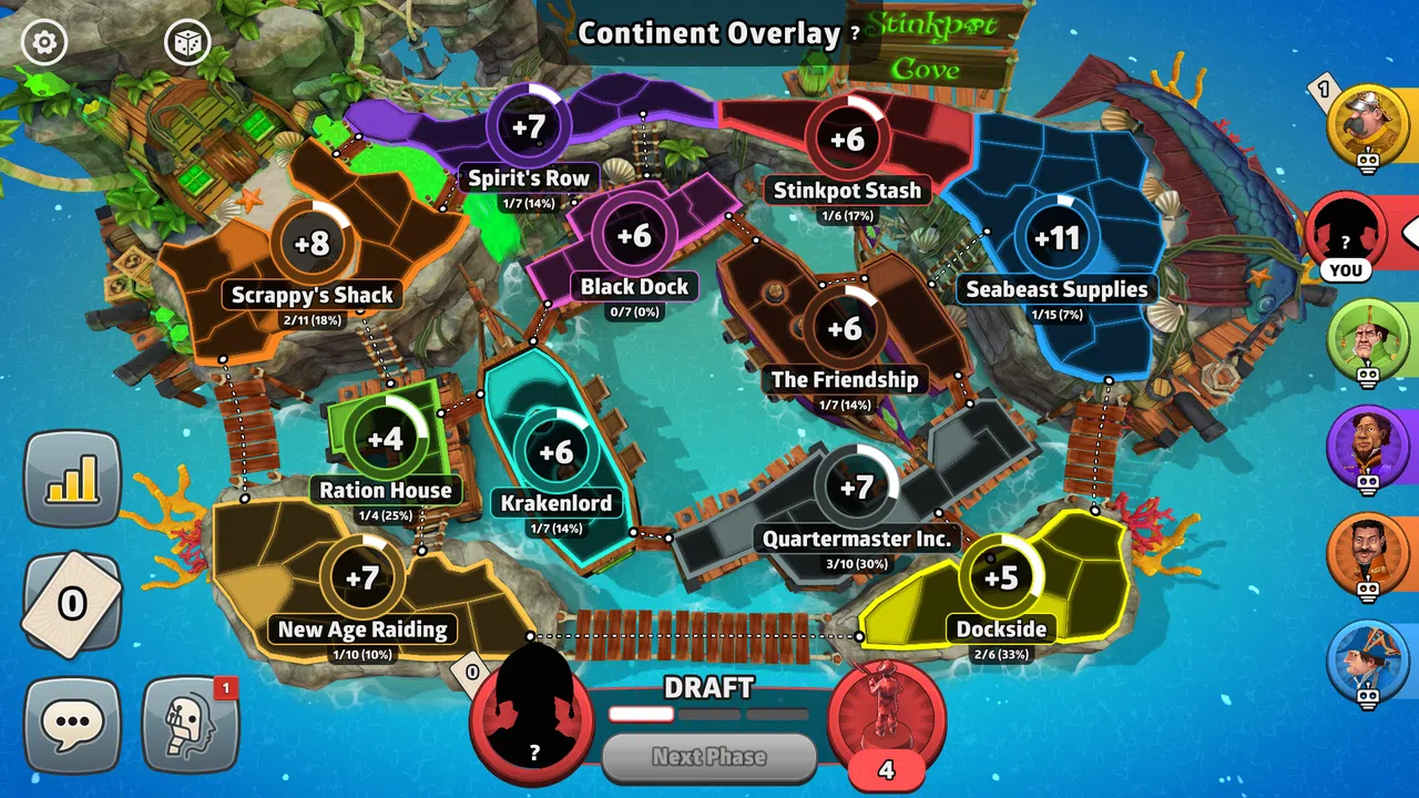 RISK: Global Domination - Pirate Map Pack 2 Screenshot 5