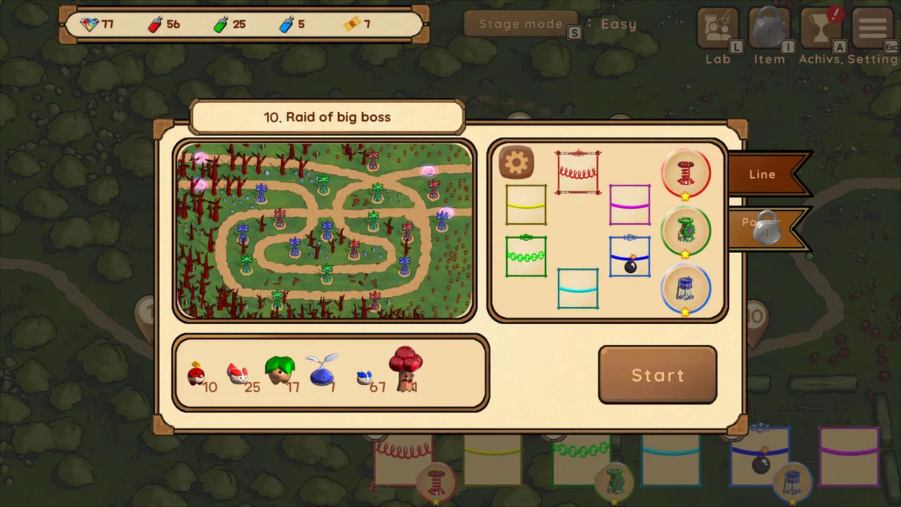 Rainbow Tower Defence Demo Screenshot 4
