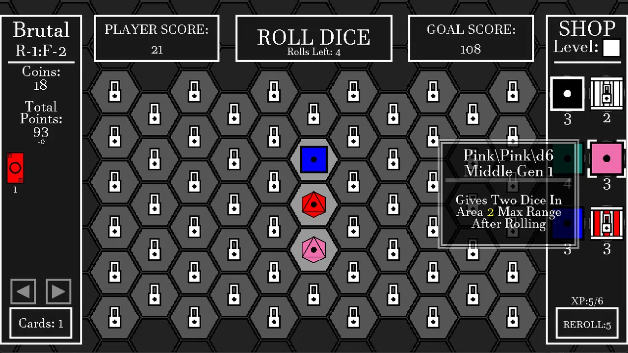 Dice N Grids Screenshot 0