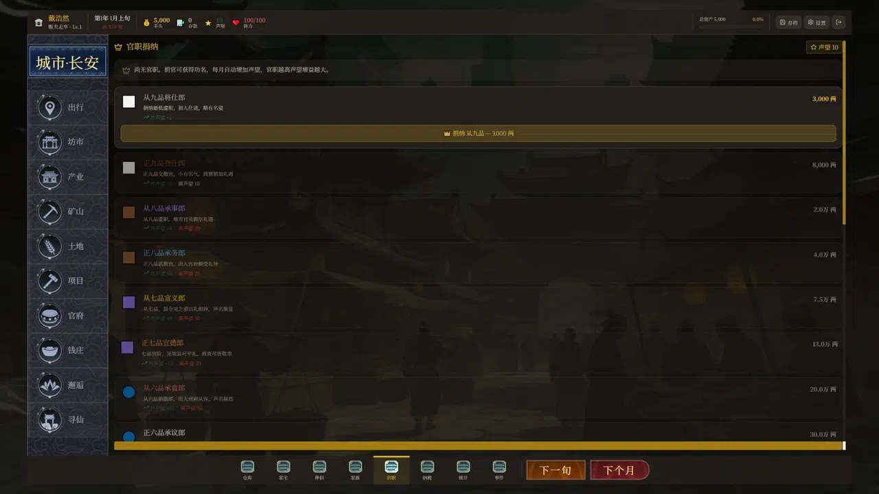 长安首富模拟器 Screenshot 1