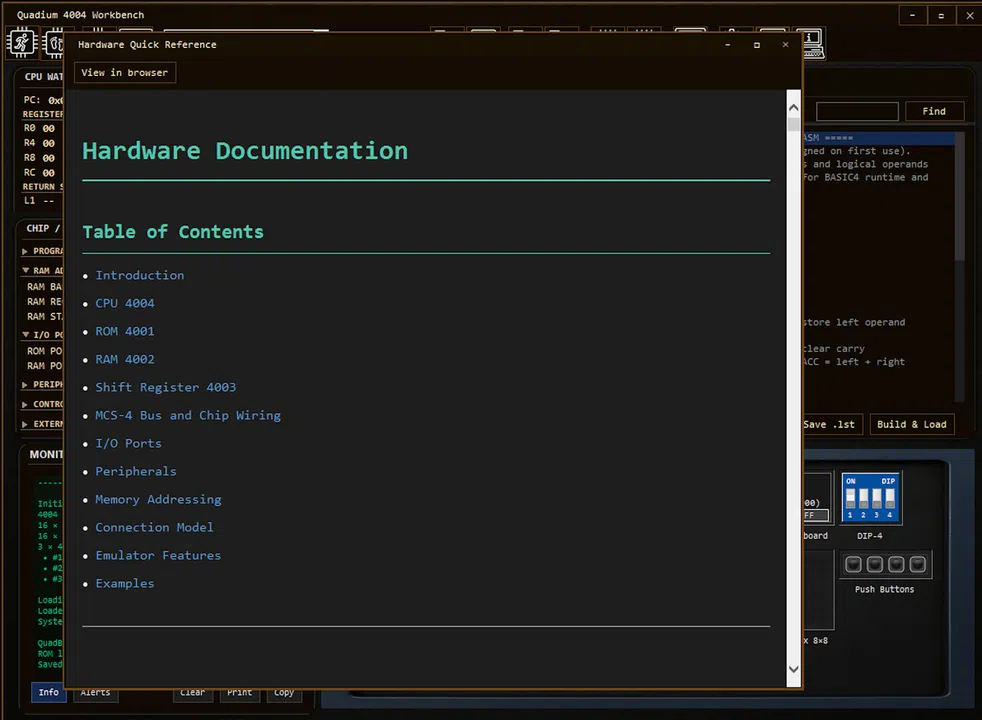 Quadium 4004 Workbench Screenshot 9