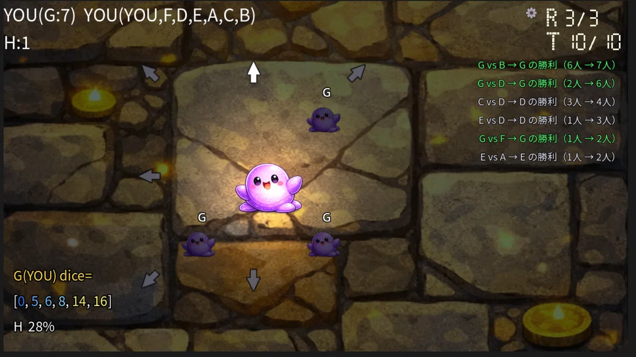 Chaos Dice Survival Screenshot 1