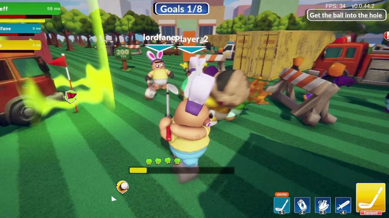 Left Fore Dead: Zombie Battle Golf Screenshot 2
