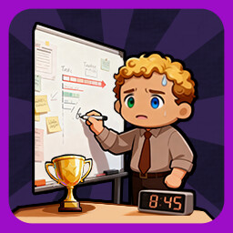 Tight time heavy tasks icon