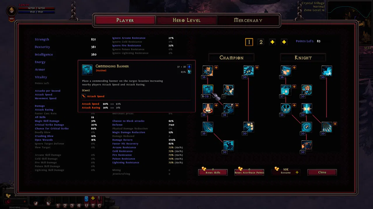 Hero Siege - Shield Lancer Class Screenshot 1