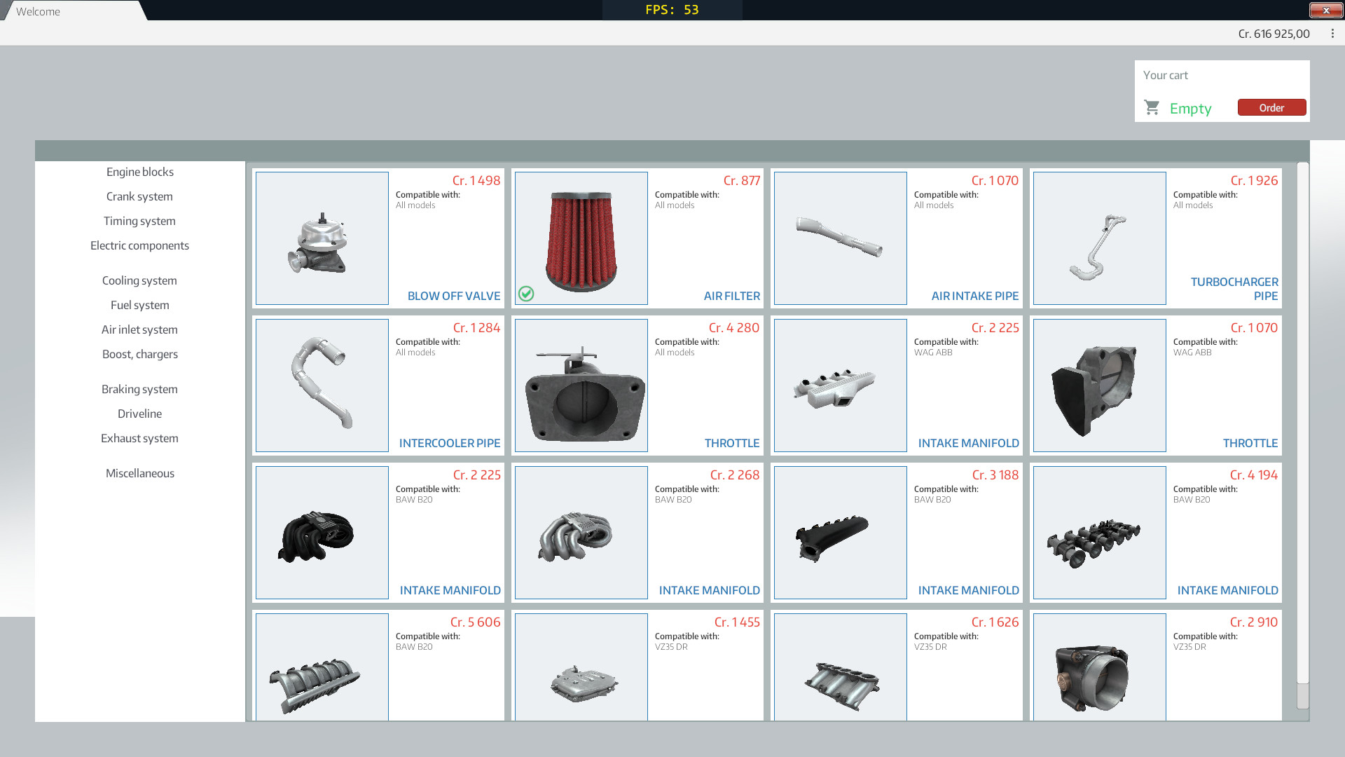 CAR TUNE: Project Screenshot 10