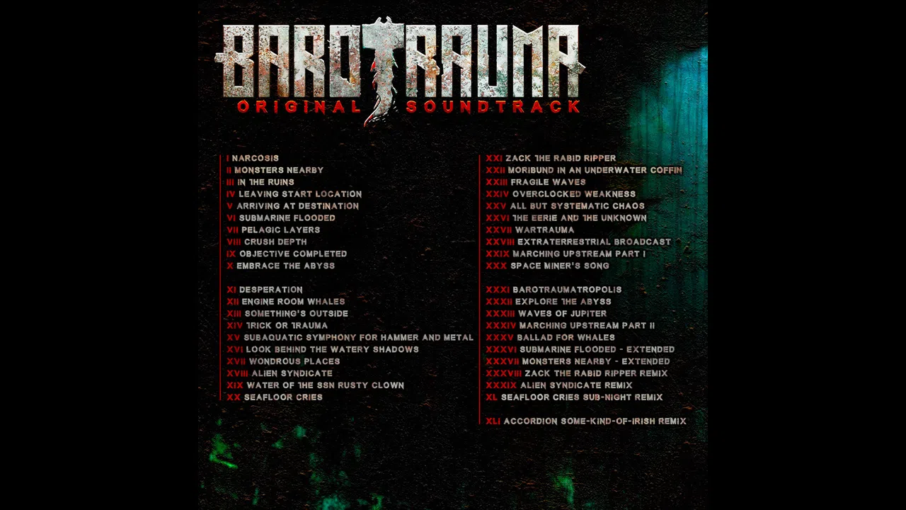 Barotrauma - Soundtrack Screenshot 1