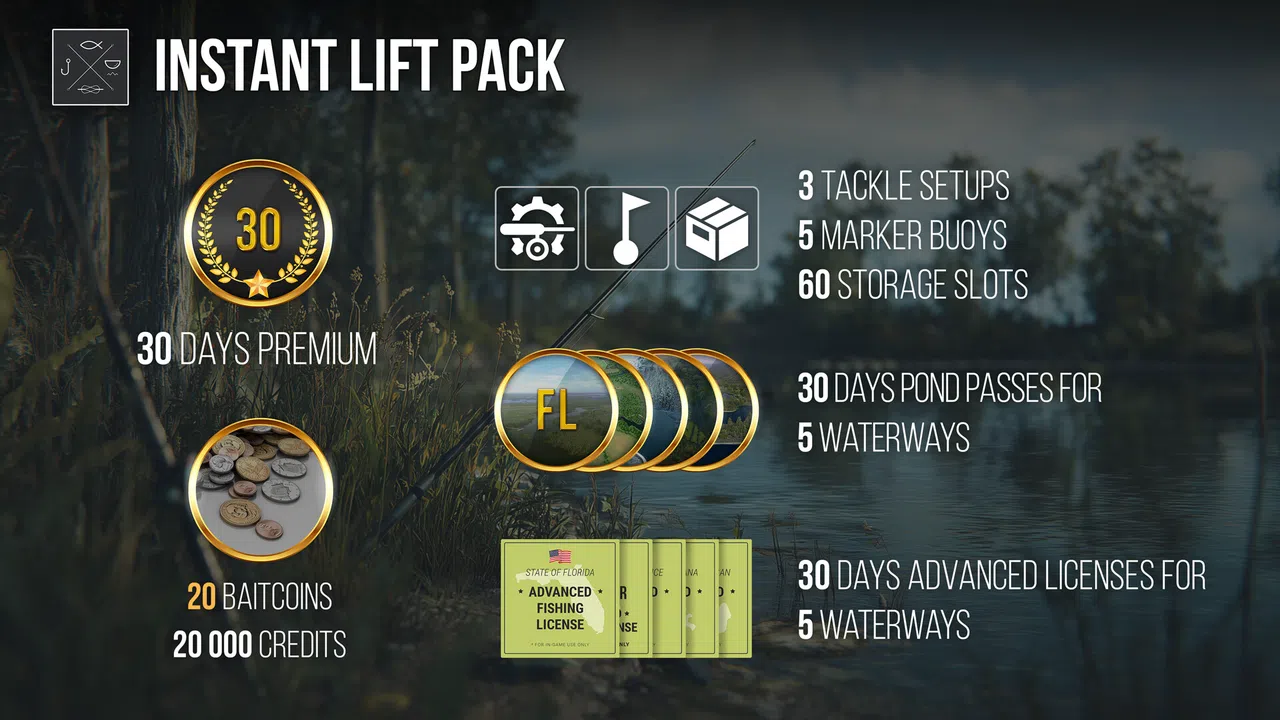 Fishing Planet: Instant Lift Pack Screenshot 2