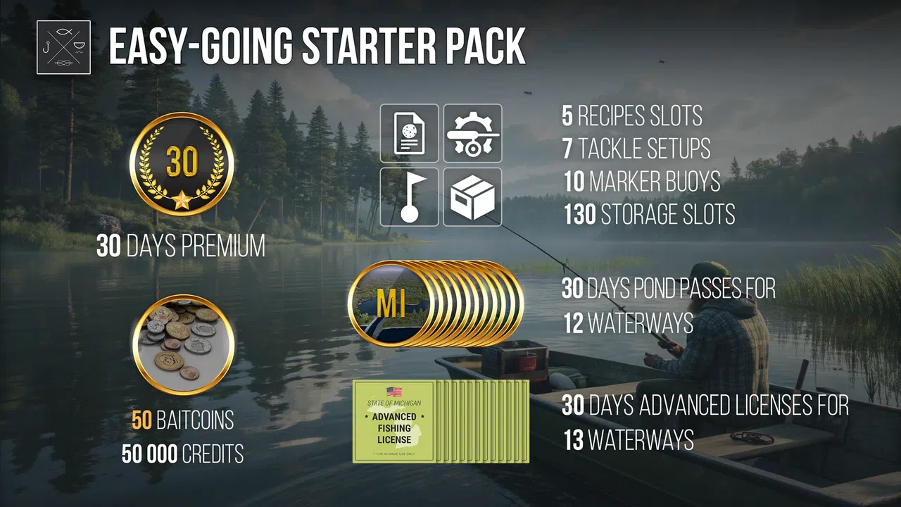 Fishing Planet: Easy Going Starter Pack Screenshot 2
