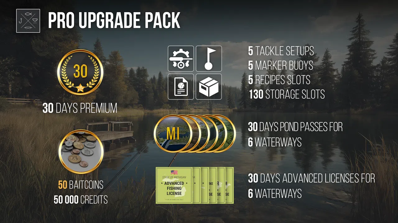 Fishing Planet: Pro Upgrade Pack Screenshot 2