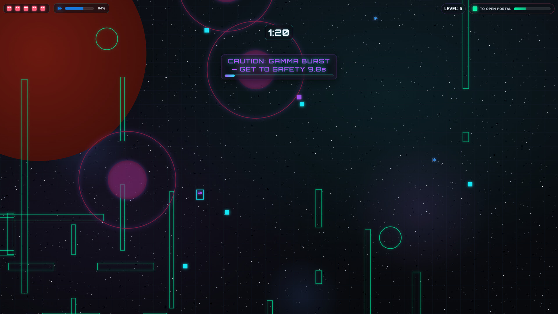 POLLUX - Space Runner Screenshot 2