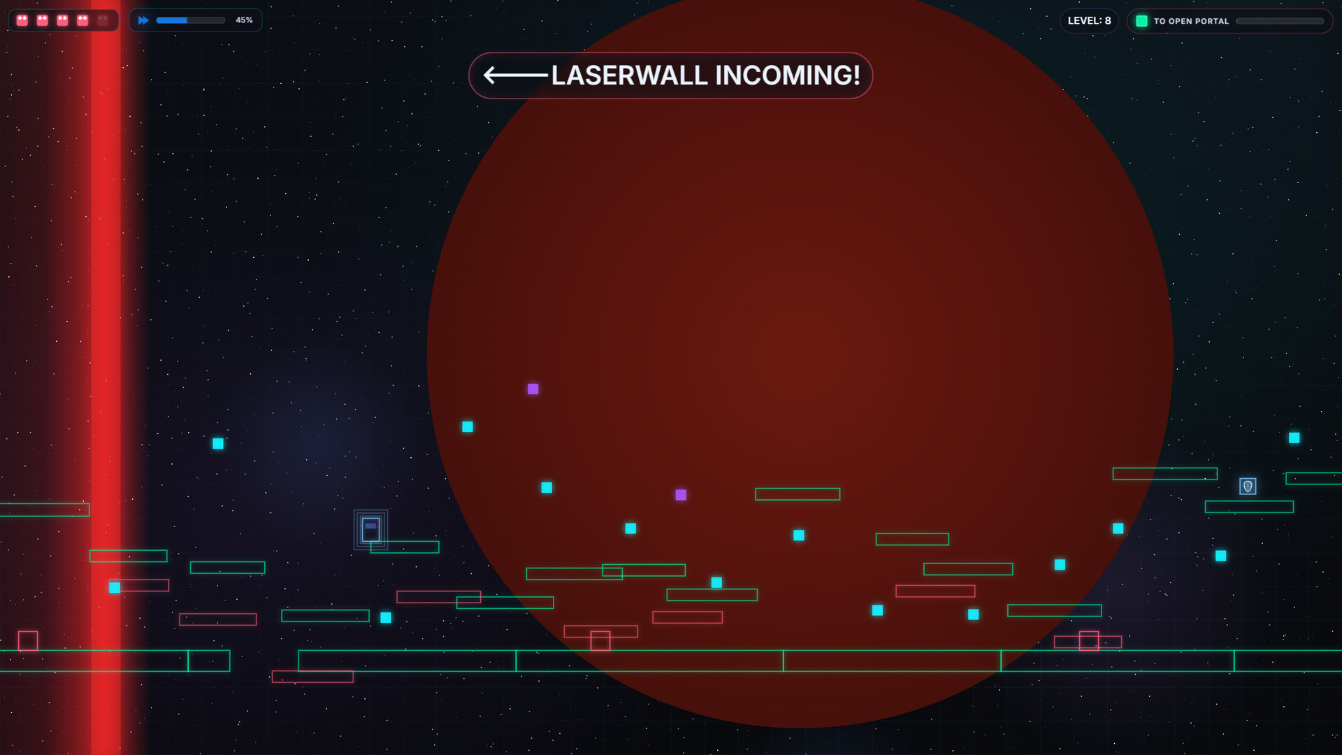 POLLUX - Space Runner Screenshot 0