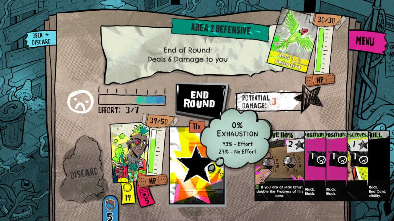 Lucky Punk: a push your luck Deckbuilder Screenshot 5