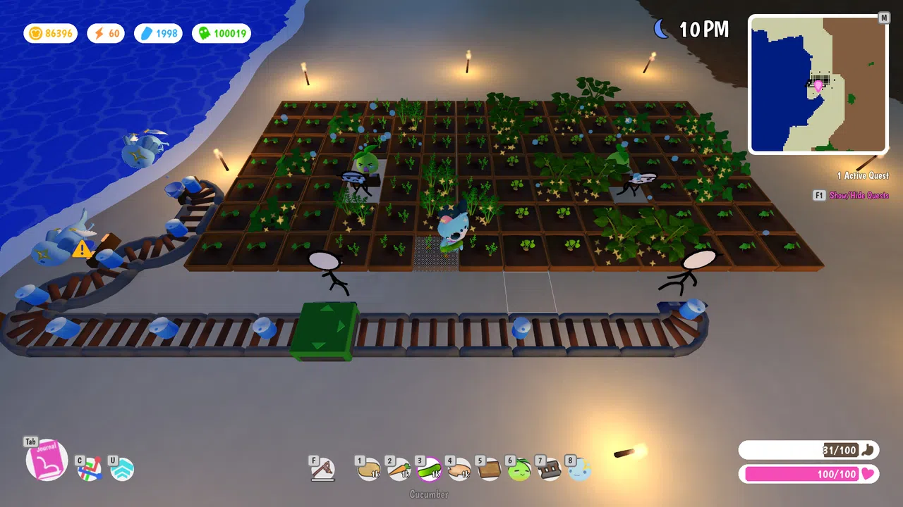 Chattini Jetpack Project: A Hololive Fan Game Screenshot 3