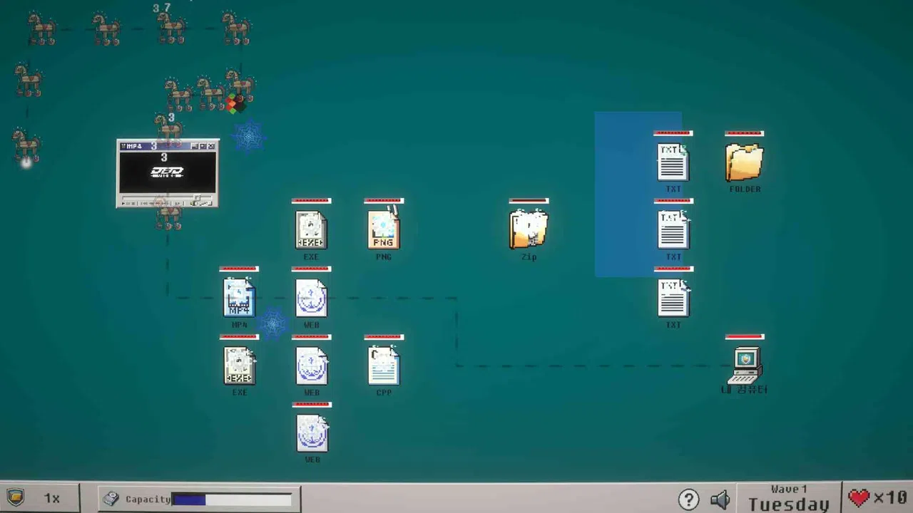 FileTowerDefence Demo Screenshot 1