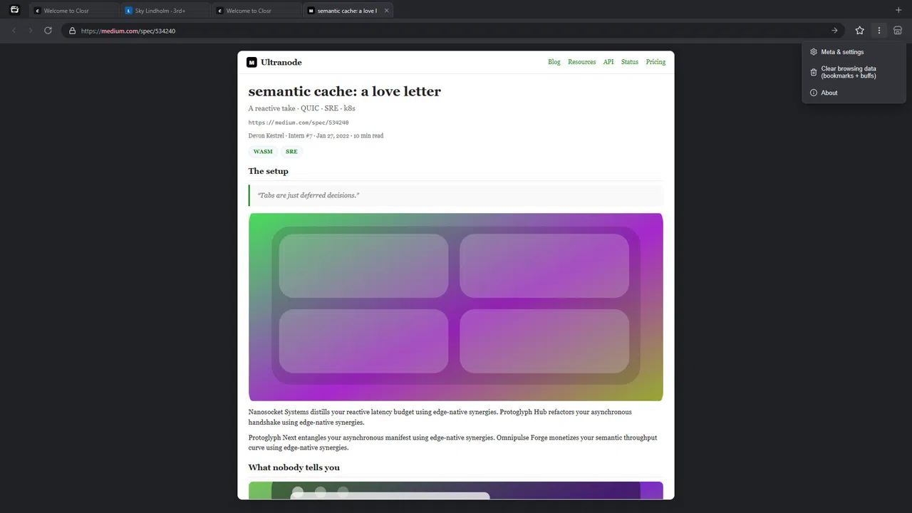 ClosR Screenshot 0