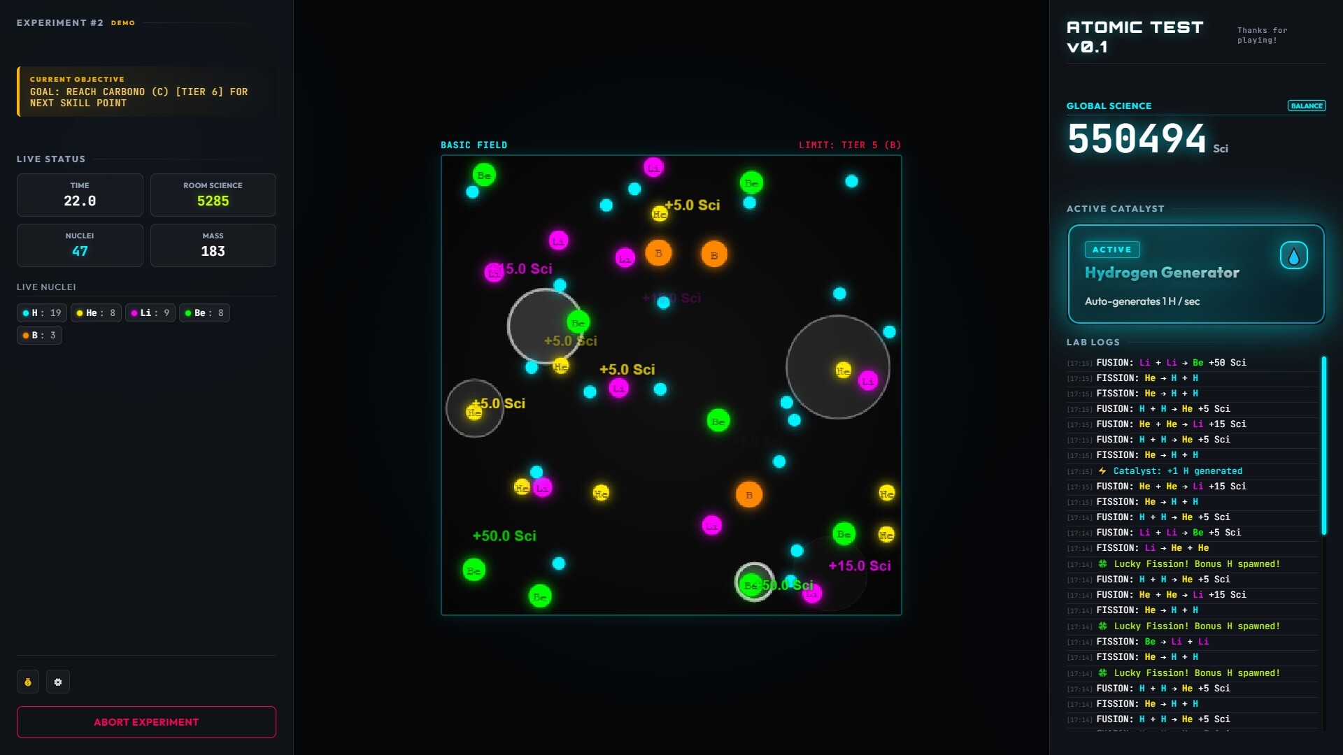 Atomic Test Screenshot 0