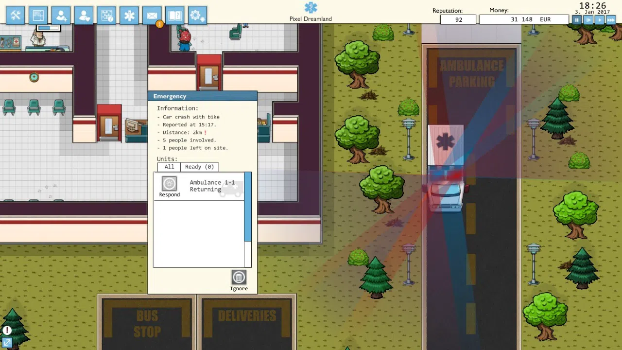 Hospitalize Screenshot 1