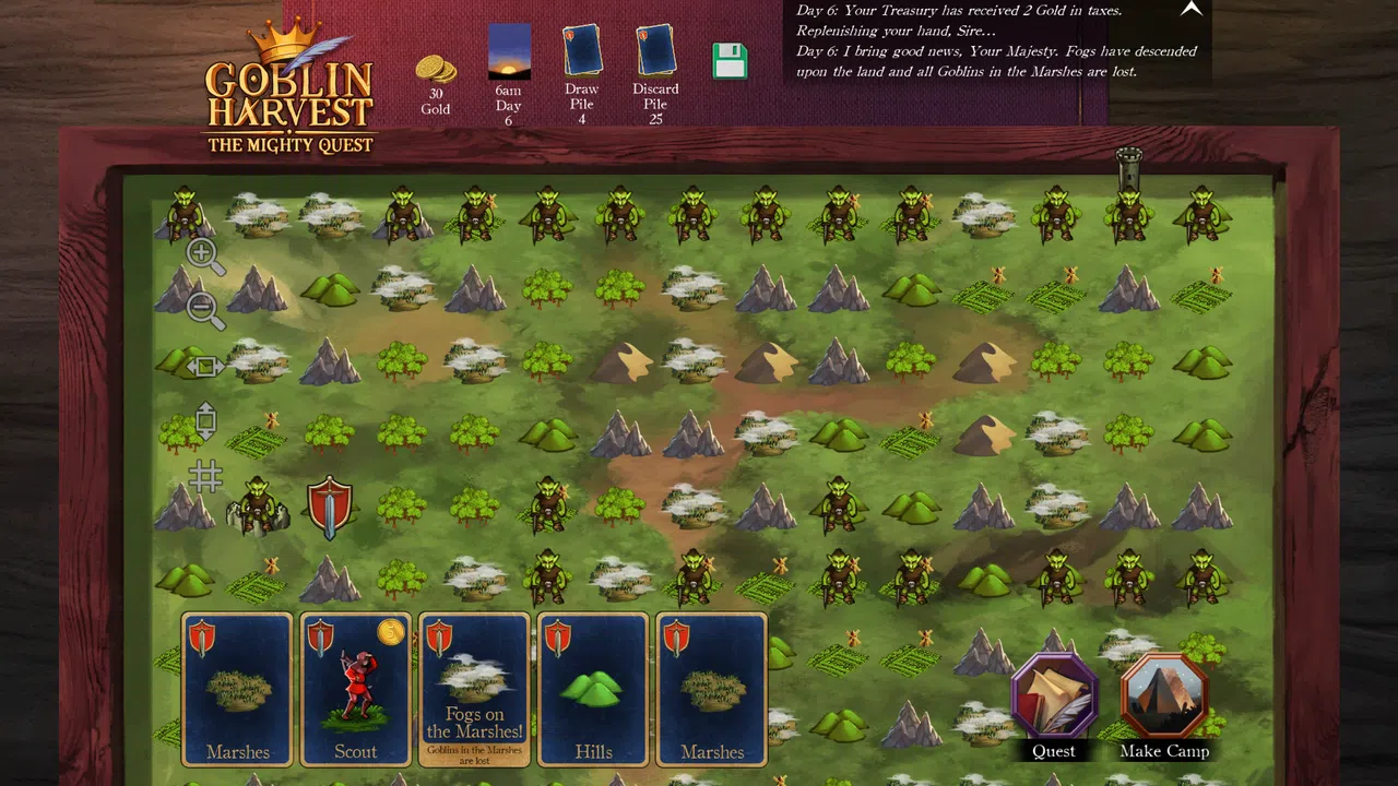 Goblin Harvest - The Mighty Quest Screenshot 0