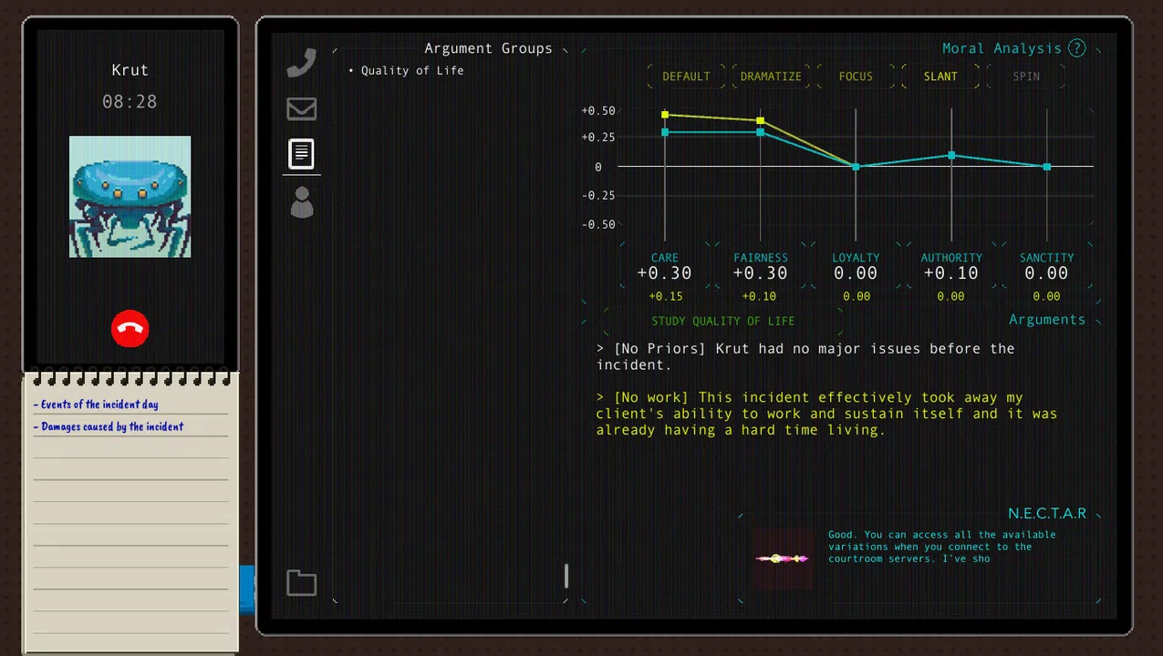Justice.exe Demo Screenshot 3