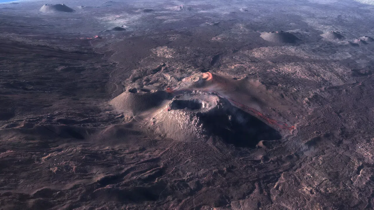Volcano Simulator - Reunion Island Screenshot 0