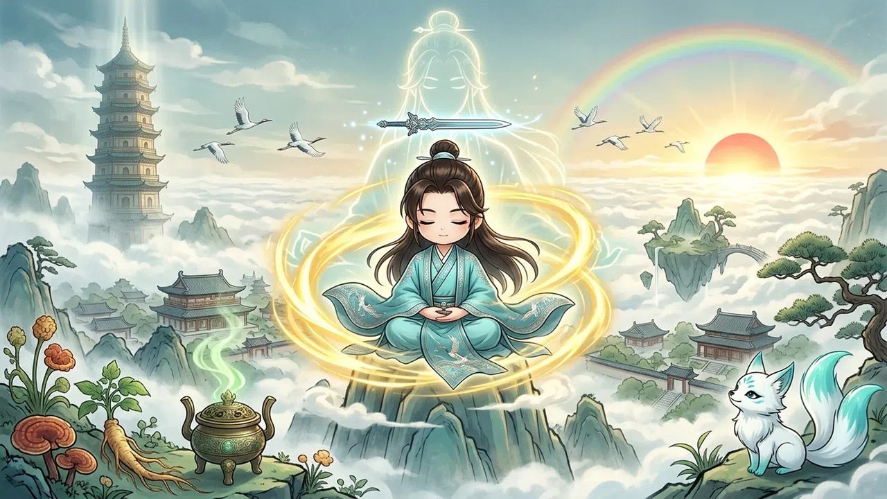摸鱼修仙 Screenshot 0