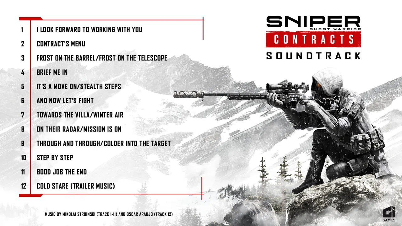 Sniper Ghost Warrior Contracts - Soundtrack Screenshot 0
