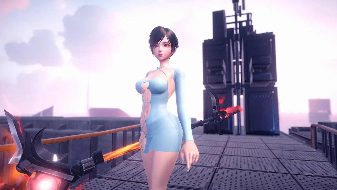 Angel Legion-DLC Chroma Silhouette (Blue) Screenshot 3