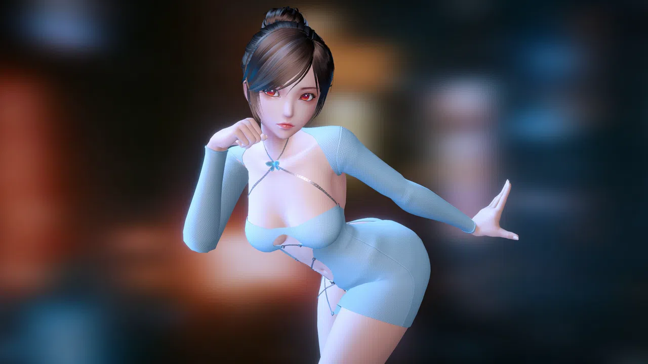 Angel Legion-DLC Chroma Silhouette (Blue) Screenshot 2