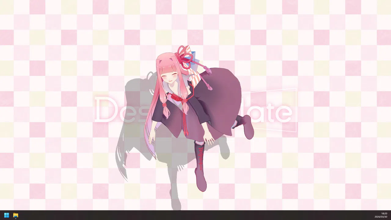 Desktop Mate Kotonoha Akane DLC Screenshot 2