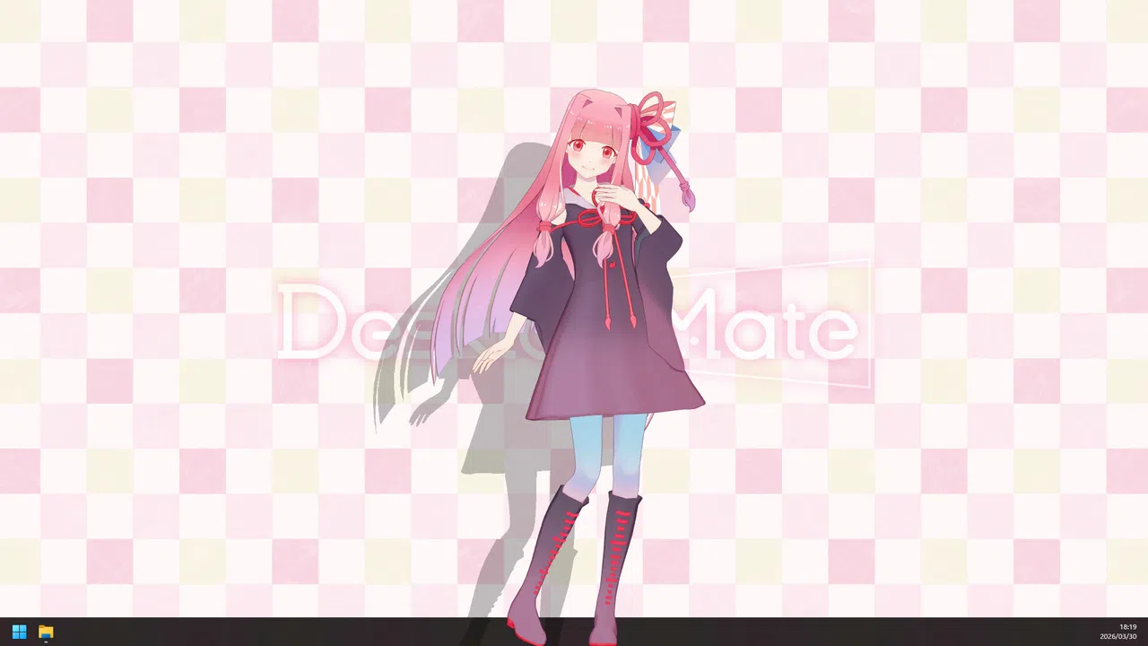 Desktop Mate Kotonoha Akane DLC Screenshot 0