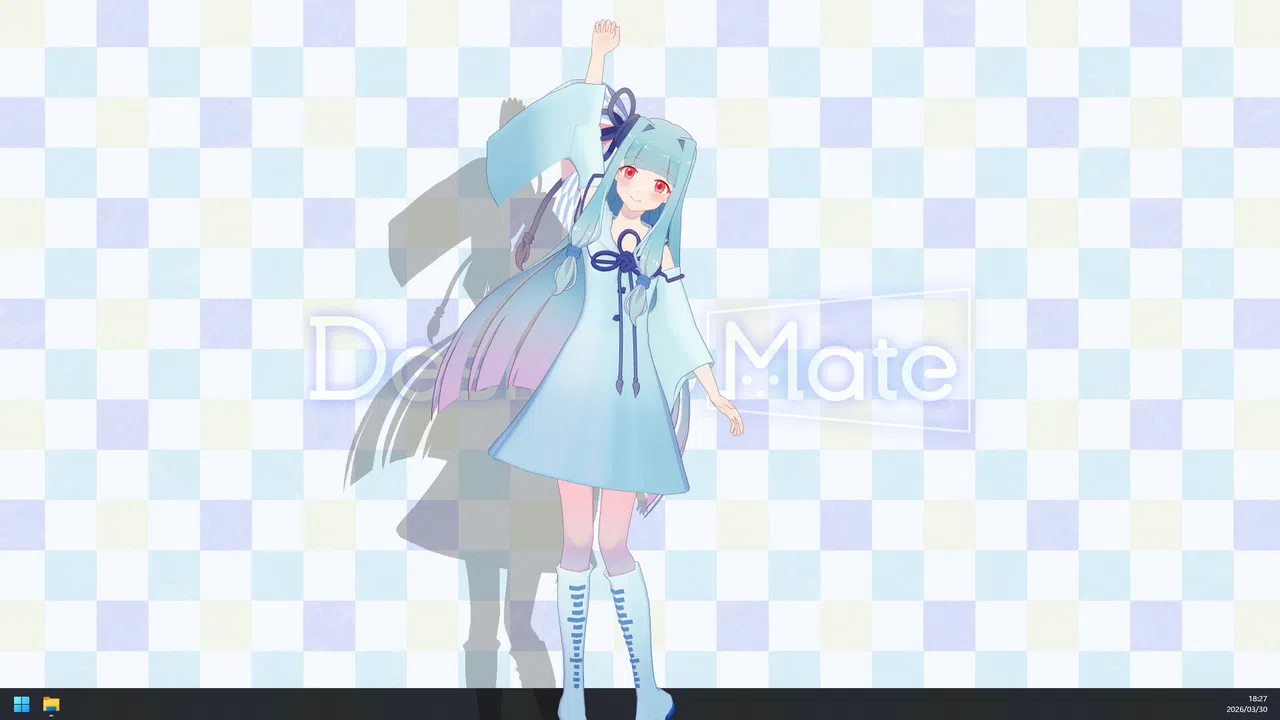 Desktop Mate Kotonoha Aoi DLC Screenshot 2