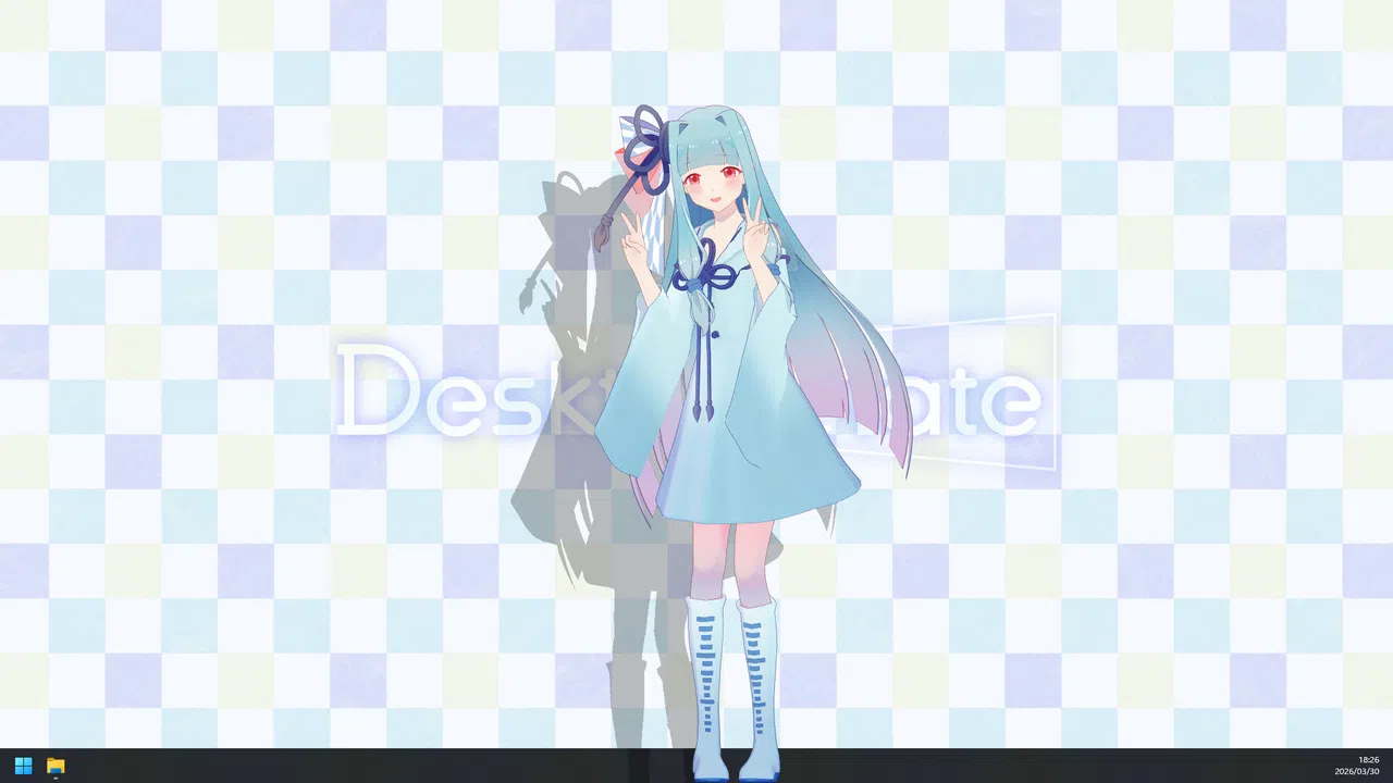 Desktop Mate Kotonoha Aoi DLC Screenshot 0