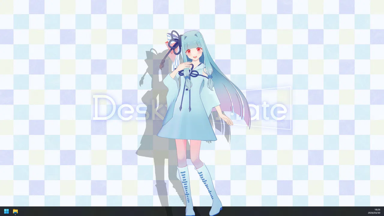 Desktop Mate Kotonoha Aoi DLC Screenshot 1