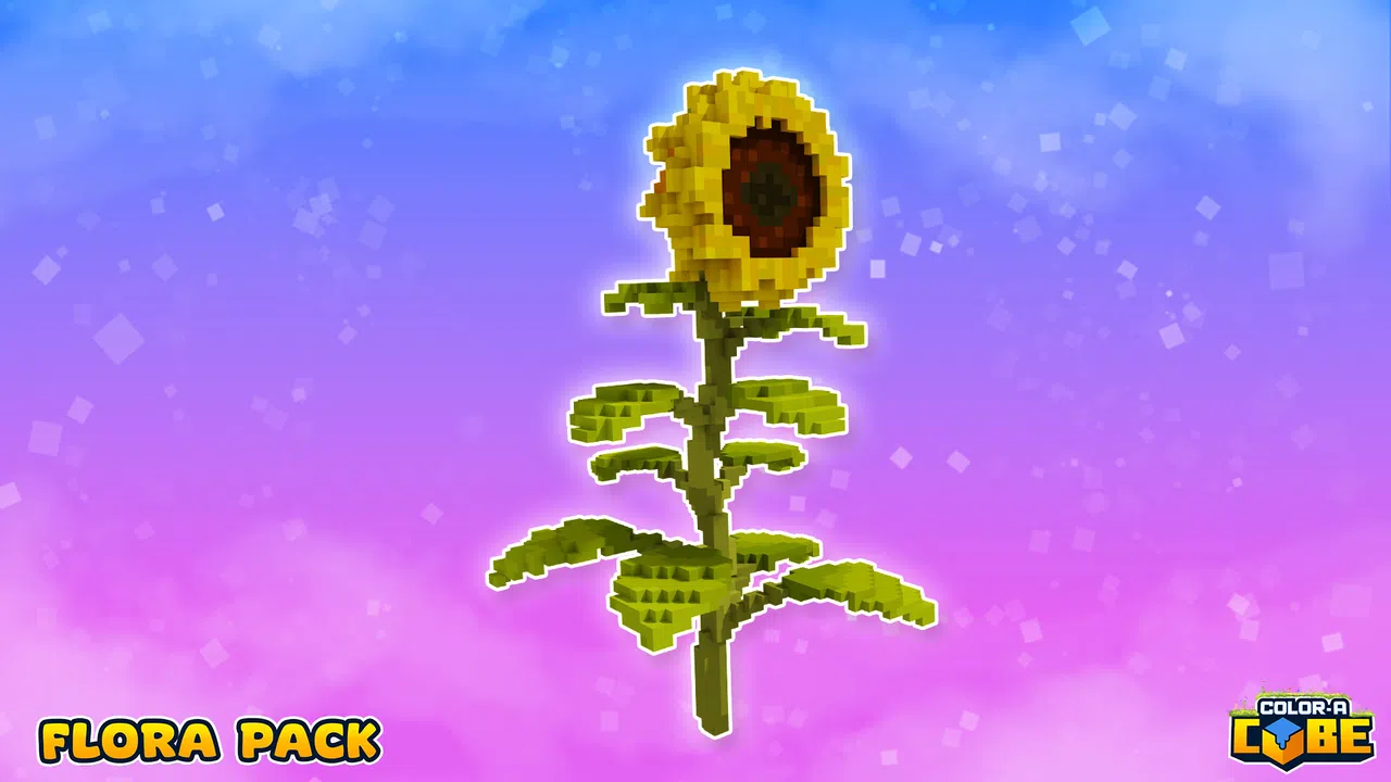 Color-A-Cube - Flora Pack Screenshot 2