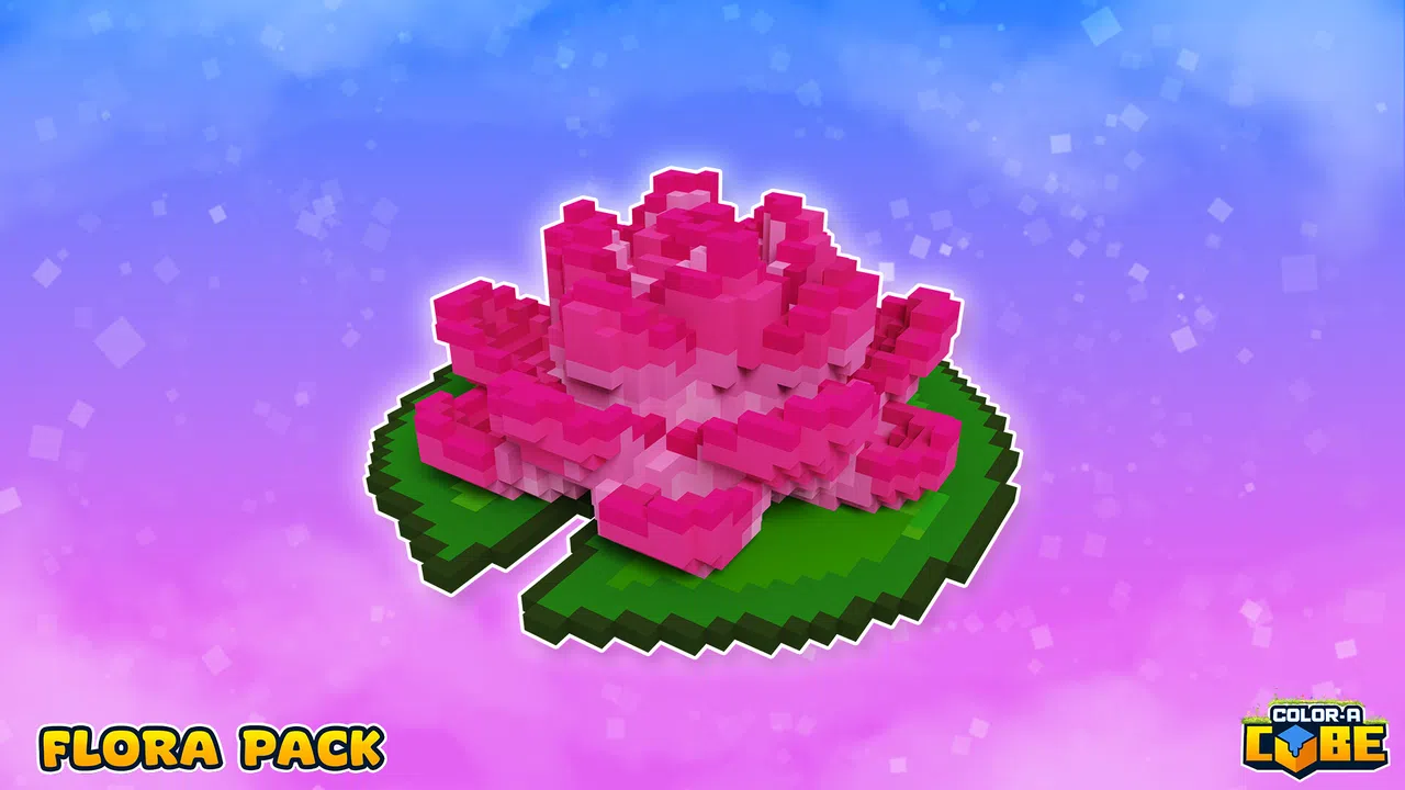 Color-A-Cube - Flora Pack Screenshot 8