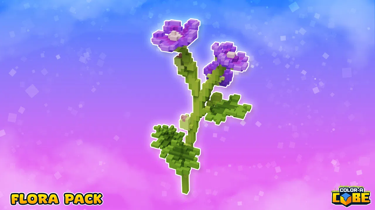 Color-A-Cube - Flora Pack Screenshot 3