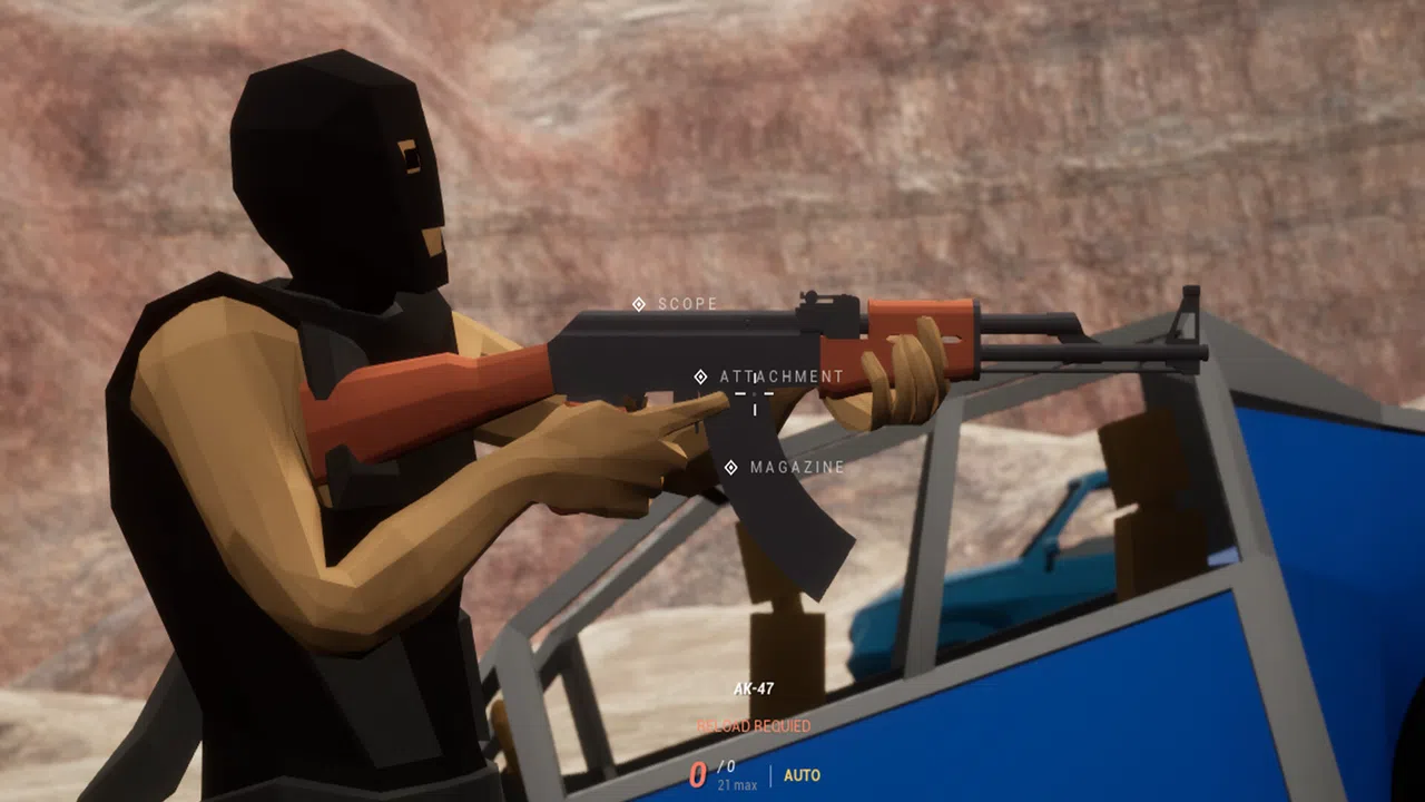 The Long Drive Badland AK47 Screenshot 0