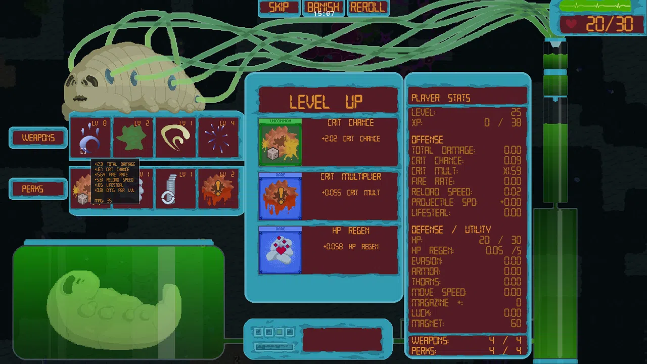 The Last Leukocyte: Immune Protocol Screenshot 1